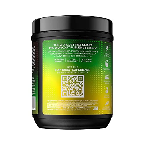 MuscleTech Pre Workout Powder EuphoriQ PreWorkout Smart Pre Workout Powder MuscleTech
