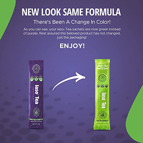 TLC Total Life Changes IASO Natural Detox Instant Herbal Tea - Expiration Date Total Life Changes