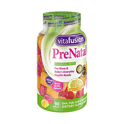 VitaFusion PreNatal Gummies, 90 Count (Pack of 12)