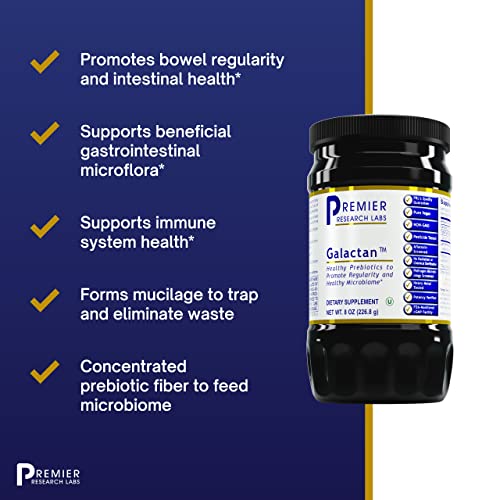 Premier Research Labs Galactan - Prebiotics for Regularity & Healthy Microbiome Premier Research Labs