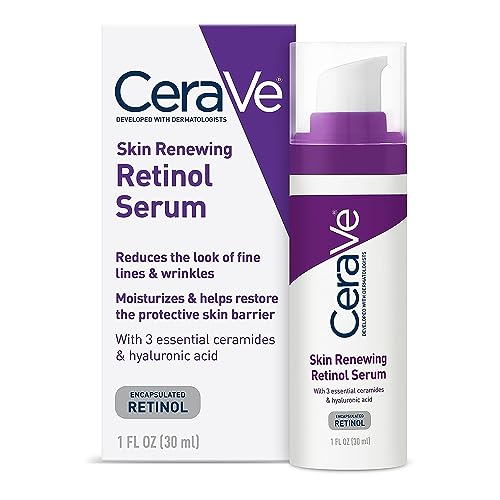 CeraVe Anti Aging Retinol Serum | Cream Serum for Smoothing Fine Lines