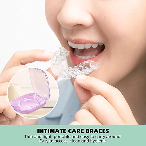 OFIDUS Retainer Case, Aligner Case with Silicone Protection Pad, Compact Orthodontic OFIDUS