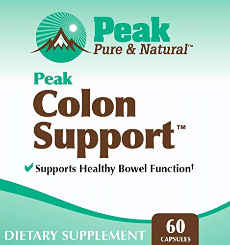 Peak Pure & Natural Colon Support - Colon Cleanse and Detox Supplement for Digestive Peak Pure & Natural