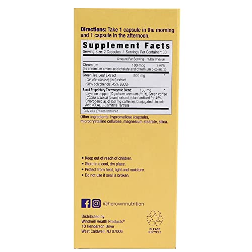 her own Boost, Helps Boost Energy, Supports Metabolism, Proprietary Thermogenic Blend her own