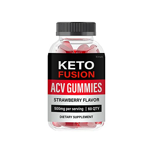 kivus Keto Fusion Gummies - Keto Fusion ACV Gummies (Single, 60 Gummies)