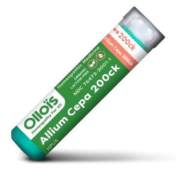 OLLOIS Allium Cepa 200ck Organic & Lactose-Free Homeopathic Medicine, 80 Pellets (Pack of 1)