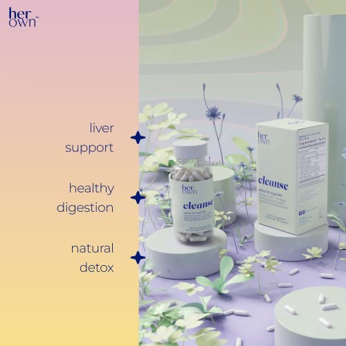 her own Cleanse, Gentle Detox, Supports Healthy Gut, Ocean Algae Cleanse, Prebiotic/Probiotic Blend her own