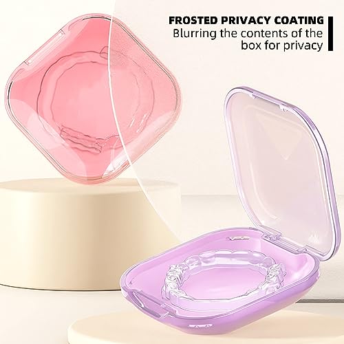 OFIDUS Retainer Case, Aligner Case with Silicone Protection Pad, Compact Orthodontic OFIDUS