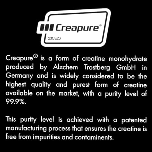 Clean Creatine - 100% Creapure® Creatine Monohydrate Powder for Muscle Growth CLEAN