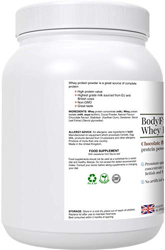 Complementary Supplements - BodyFuel Whey Protein Isolate & Concentrate Chocolate Flavour