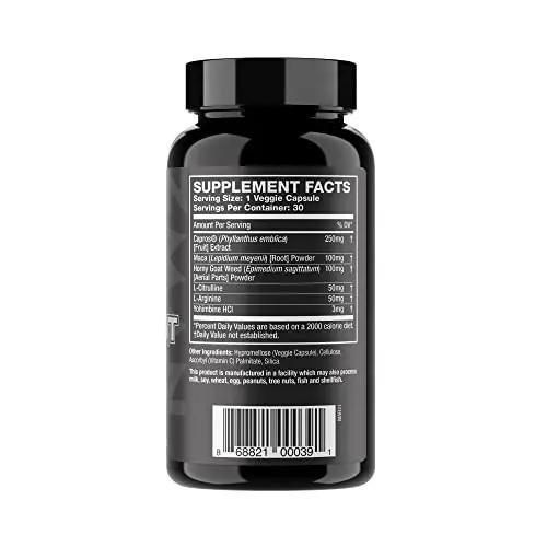 Nitric Oxide Enhancement by Modern Man – Pump Enhancing Alpha Male Booster for Men Modern Man Products