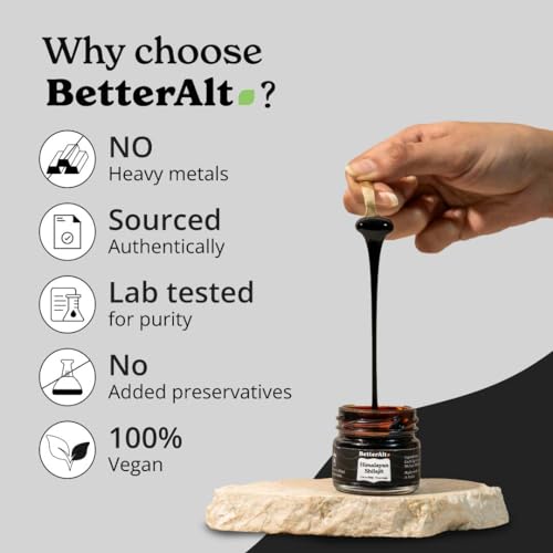 Better Alt Energy Duo with Pure Himalayan Shilajit Resin 30 gm & Sea Moss Capsules Better Alt