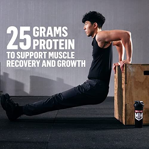 Muscle Milk 100% Whey Protein Powder, Chocolate, 5 Pound, 66 Servings, 25g Protein Muscle Milk