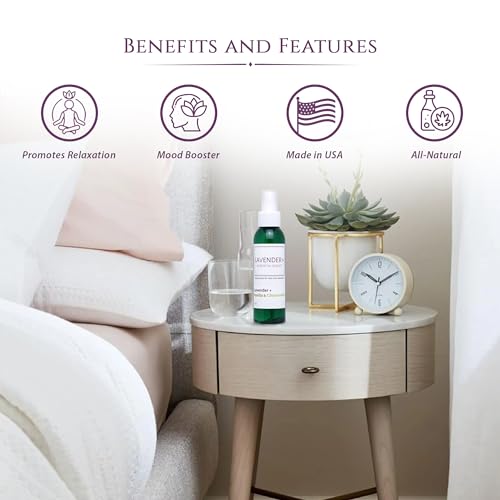 Lavender + Essential Scents - Lavender Chamomile & Vanilla Sleep Spray Collection Moonwater Elixirs