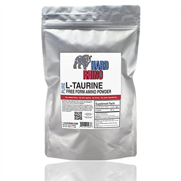HR Supplements Taurine Powder, 1 Kilogram (2.2 Lbs) | Muscle Recovery | Cardio & Energy 
