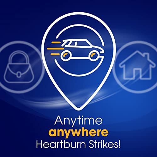 TUMS Antacid Chewable Tablets, Extra Strength for Heartburn Relief, Assorted Fruit TUMS