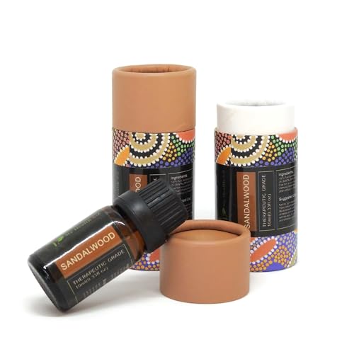 My Health A-Z Sandalwood Essential Oil, Organic 10ml (Santalum Album) Extracted