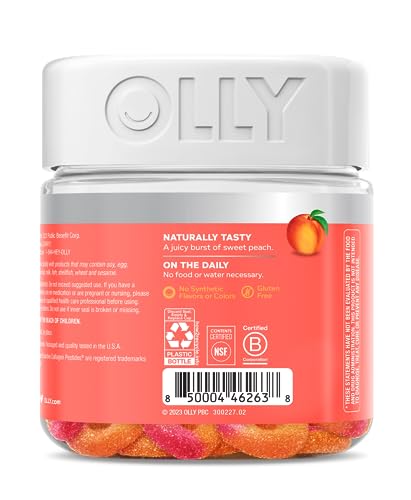 OLLY Collagen Gummy Rings, 2.5g of Clinically Tested Collagen, Boost Skin Elasticity & Reduce OLLY