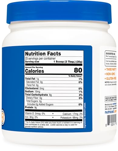 Nutricost Brewers Yeast Powder 1LB (16oz) - Non-GMO, Vegetarian Friendly Nutricost