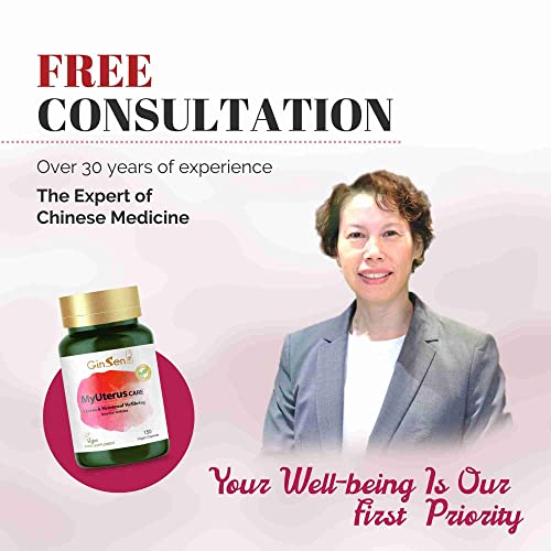 GinSen MyUterus Care for Women’s Warm Uterus, Pregnancy & Menstrual Wellness GinSen