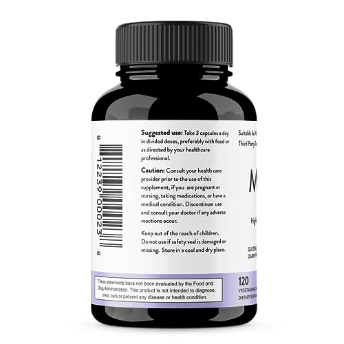 Sandhu's Magnesium Citrate Highly Absorbable Gluten, Soy Diary Free No Fillers Sandhu's