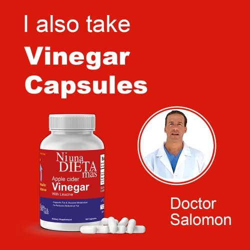 Ni una dieta más Reduce Abdominal Fat - Vinegar Capsules - Best for Weight Loss Ni una dieta más