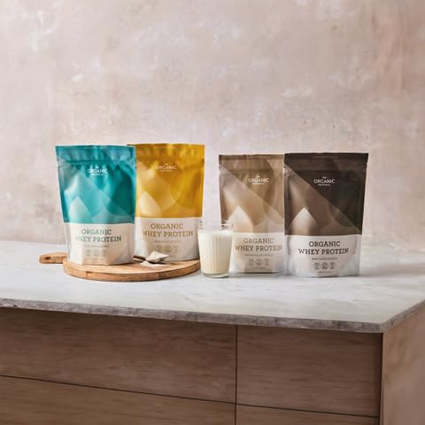 The Organic Protein Co. - Pure Unflavoured Organic Whey Protein Powder | SOYA & Gluten Free w