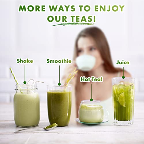 Opportuniteas Organic Kidney Detox Tea- Matcha Green Tea, Cranberry, Lemon & Ginger Opportuniteas