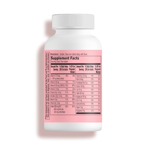 One A Day Pregnancy Planning Prenatal Multivitamin for Women, Pre Pregnancy Vitamins