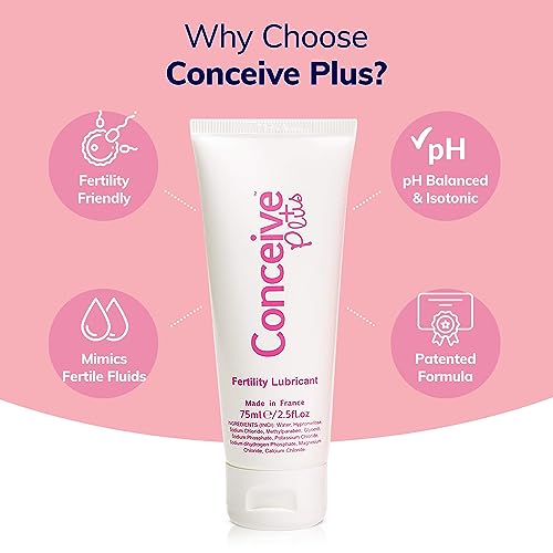 Conceive Plus Fertility-Friendly Personal Lubricant, TTC Safe, - 1 Ounce Conceive Plus
