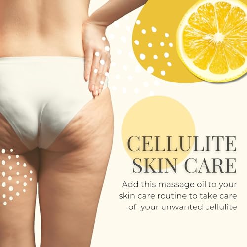 Essentially KateS Anti Cellulite Massage Oil 8 Fl Oz - Helps Break Down Fat Cells in Hip Essentially KateS