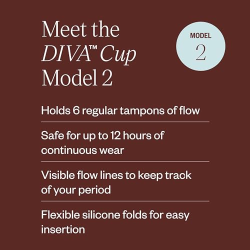 DivaCup - BPA-Free Reusable Menstrual Cup - Leak-Free Feminine Hygiene - Tampon and Pad DivaCup