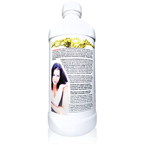 LiquiVive Liquid Collagen Protein Peptides Concentrate | Pure Hydrolyzed Super Multi Collagen Life Miracle