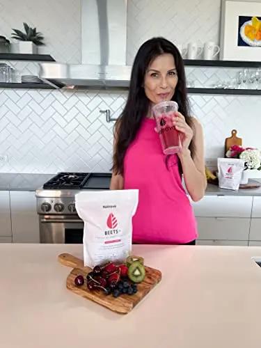 Natrava Beets+ | Organic Beet Root Powder, Vitamins, and Prebiotics | Supports Healthy Natrava