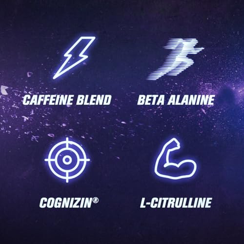 Jacked Factory X John Wick - Wick Mode Pre Workout Powder - Intense Energy, Battle-Rea Jacked Factory