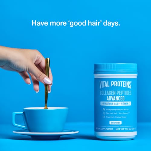 Vital Proteins Collagen Peptides with Hyaluronic Acid and Vitamin C, Shrink-Wrapped Vital Proteins