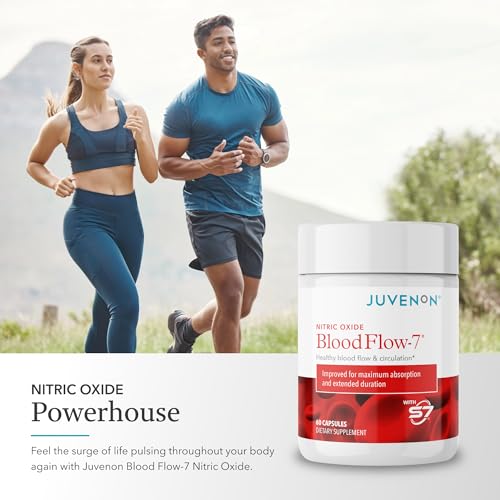 Juvenon BloodFlow-7 Nitric Oxide Supplement with Nitrosigine Juvenon