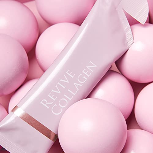 Revive Collagen Premium 8,500mg Hydrolysed Marine Collagen Drink with Added Hyaluronic Acid & Aloe Vera for Healthy Skin, Hair, Nails & Joints Revive Collagen