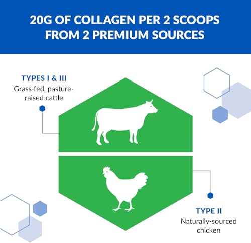 BioTrust Tri Collagen Powder - 3-in-1 Hydrolyzed Collagen Peptides Powder BioTrust