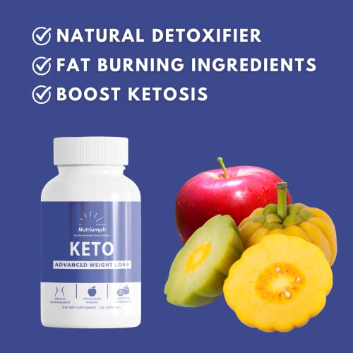 Nutriumph Keto BHB exogenous ketones | Keto Diet Pills | Advanced Ketone Supplement Nutriumph