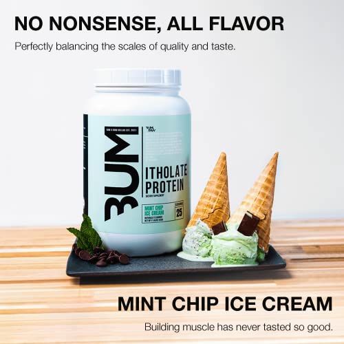 RAW Whey Isolate Protein Powder, Mint Chip Ice Cream (CBUM Itholate Protein) RAW