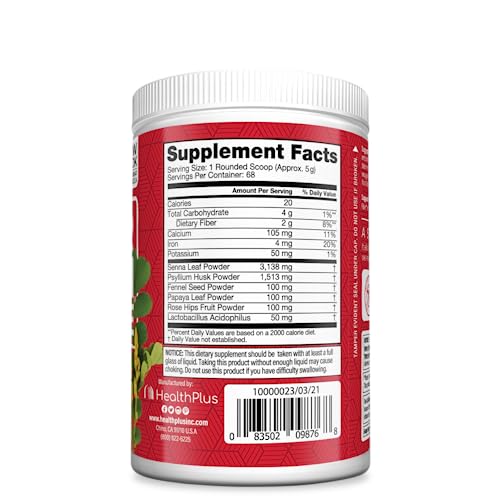 Health Plus Super Colon Cleanse, 68 Servings, 12oz