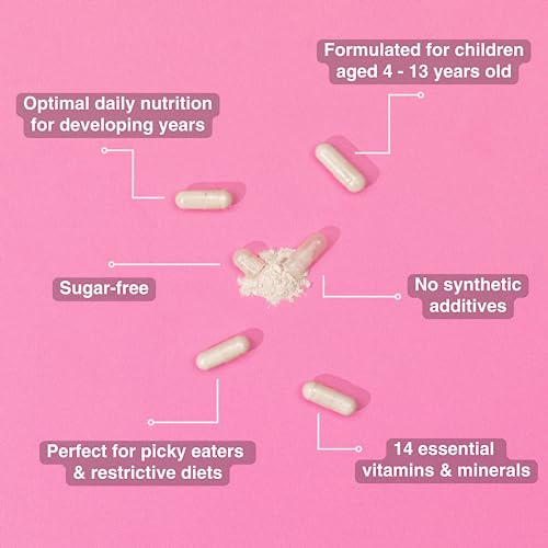 Kids Vitamins - Multivitamin for Kids with Calcium, Zinc, Iron, Vitamin C, B12, D3 and More Purolabs