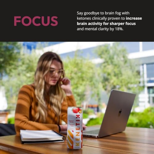 KENETIK Ketones Drink, Caffeine & Sugar Free, Keto Friendly Drinkable Ketones for Clean Kenetik