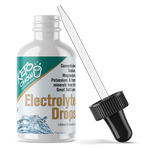 Keto Chow - Electrolyte Hydration Drops - Keto Diets & Intermittent Fasting - Immune Support