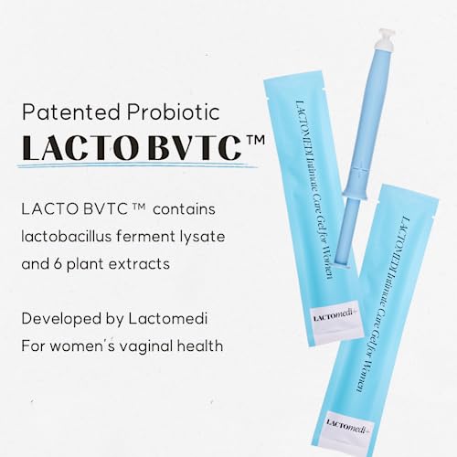 LACTOMEDI Intimate Care Gel 10pcs | Vaginal Probiotics Applicator | Yeast Infection Care LACTOMEDI