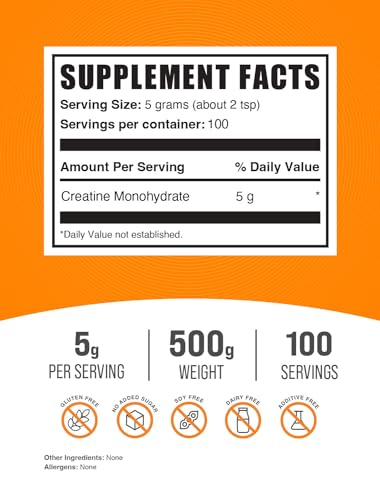 BULKSUPPLEMENTS.COM Creatine Monohydrate Powder - Creatine Supplement BULKSUPPLEMENTS.COM