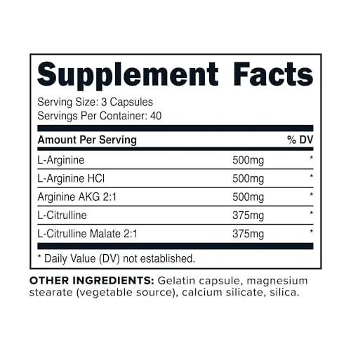 Primaforce Nitric Oxide Booster (2,250mg, 120 Capsules) - 40 Servings of Our High Potency Primaforce