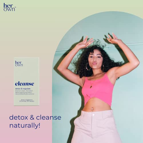 her own Cleanse, Gentle Detox, Supports Healthy Gut, Ocean Algae Cleanse, Prebiotic/Probiotic Blend her own