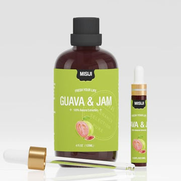 Essential Oils-MISIJI Guava & Jam Fragrance Essential Oils for Diffuser for Home 4FL.OZ Plus 0.33